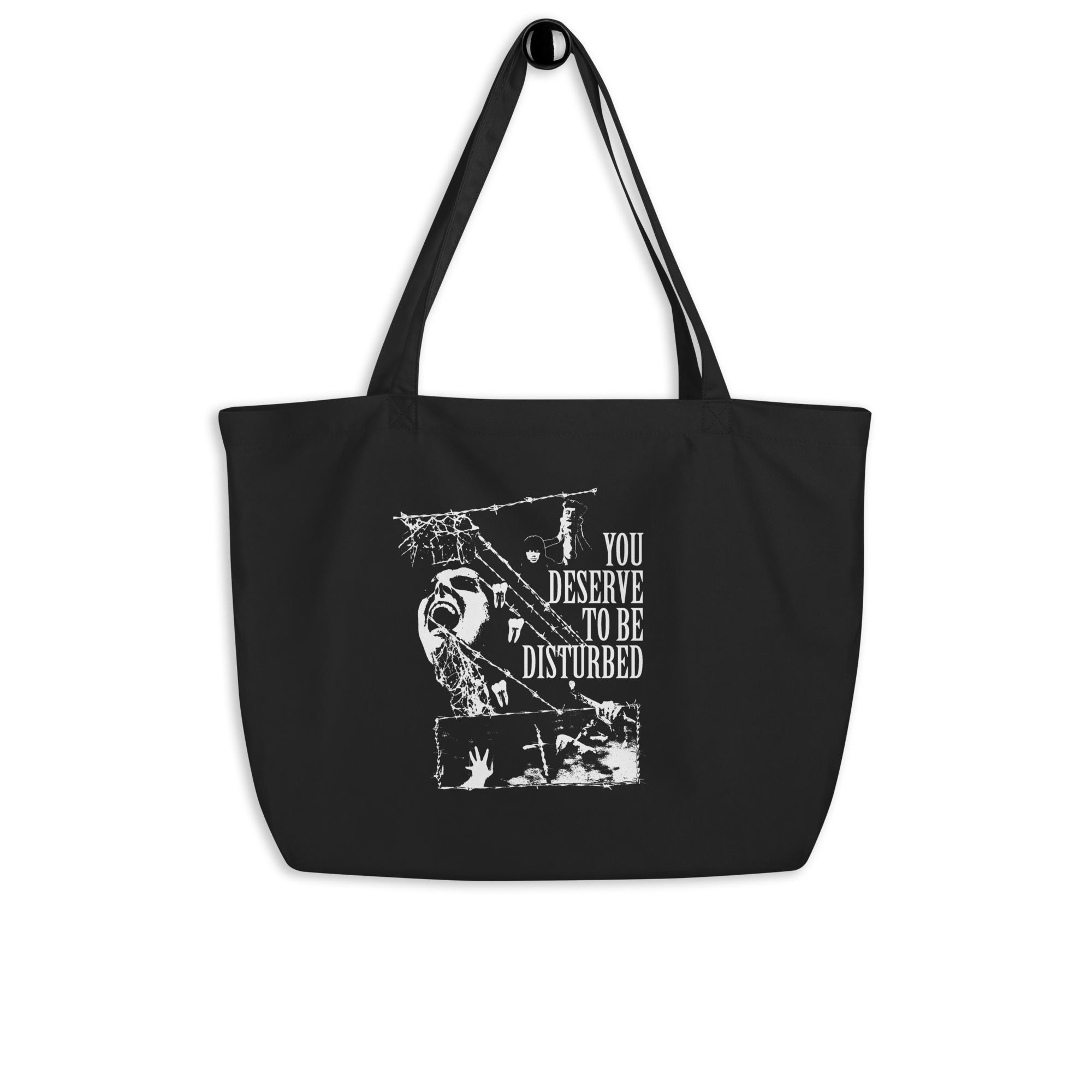 ALTER Collage of Pain Large Organic Tote Bag